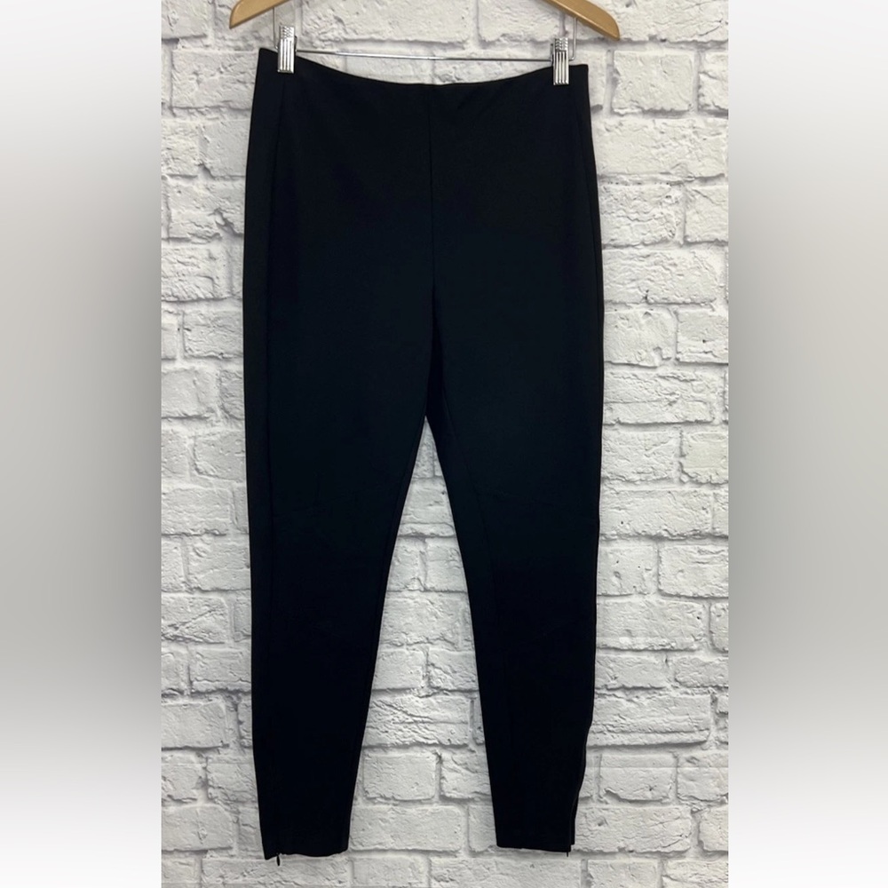 POLO RALPH LAUREN BLACK ANKLE ZIP PANTS SIZE 10